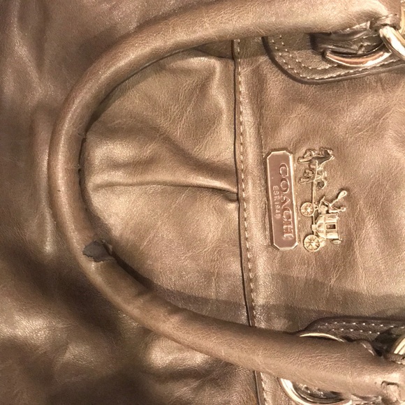 Used grey Coach bag. Bought off this site - Picture 2 of 4